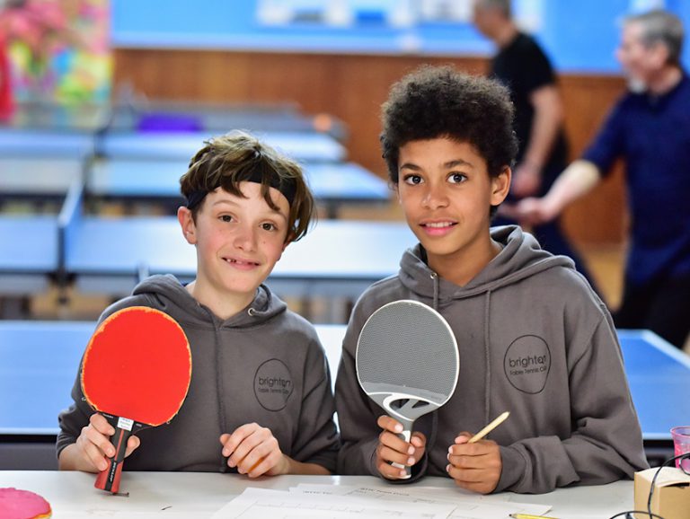 Join the club Brighton Table Tennis Club