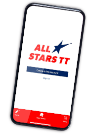 Play AllStars TT and upload your scores in the brand new AllStars TT App!