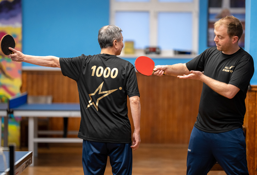 AllStars TT is for anyone, anywhere, any table, any time. It’s a new model for mass participation community table tennis. It’s completely free and anyone can play, anywhere in the world.